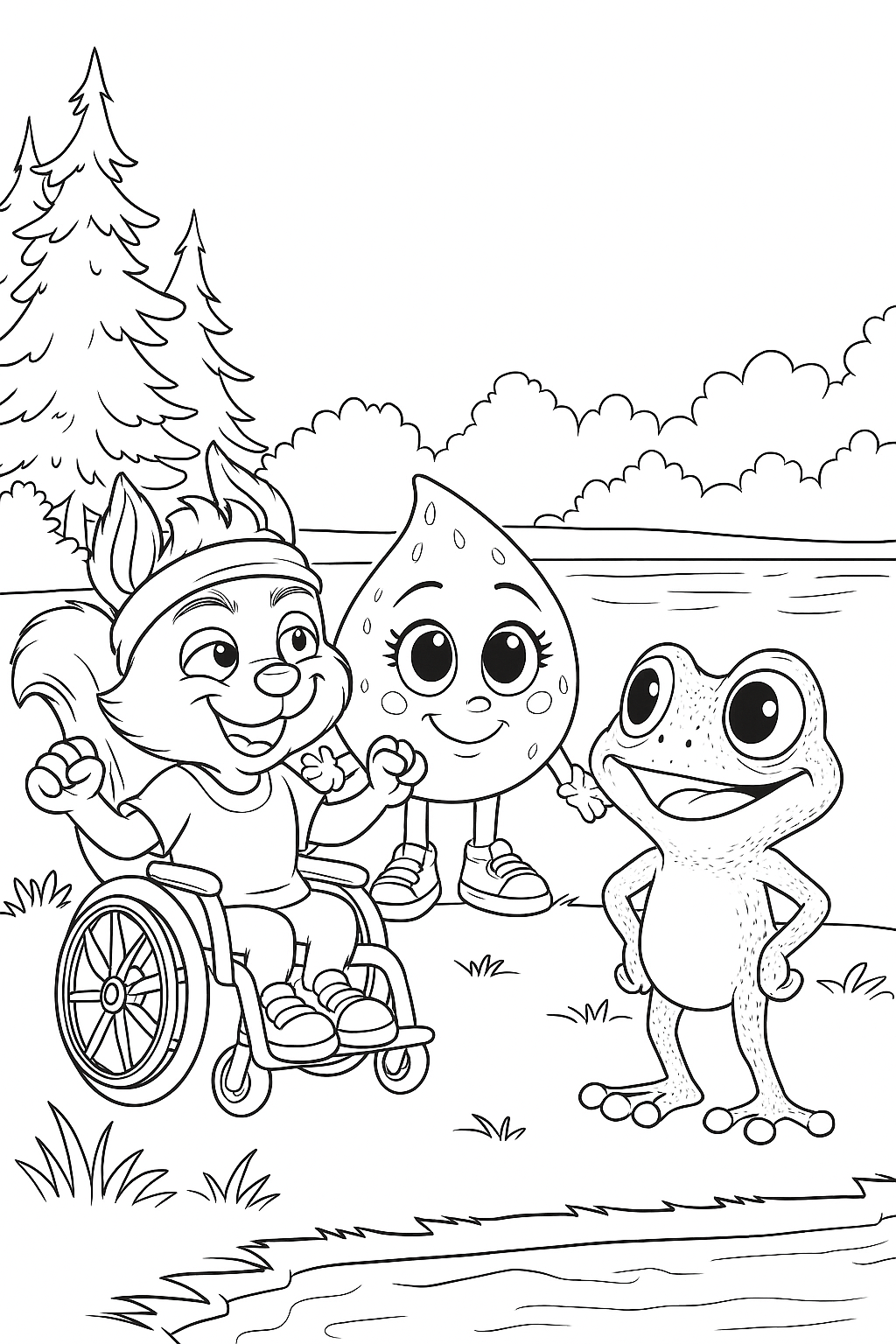 Trixie, Sprinkelle, Frogetful